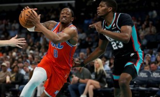 SGA缺阵杰伦-威26+10 杰克逊23+7雷霆21分逆转灰熊