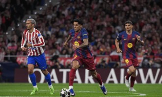 欧冠一夜悲喜！亚马尔救主难挡红牌魔咒，巴黎双杀利物浦，巴萨命苦出局